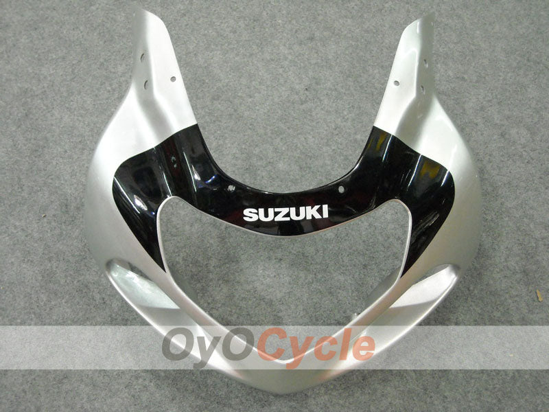 Injection Fairing kit for 01-03 GSX R600 - Black, Silver - Factory Style #OYO87901081