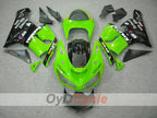 Injection Fairing kit for 05-06 NINJA ZX-6R - Green, Black - Nakano #OYO87901887