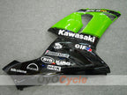 Injection Fairing kit for 05-06 NINJA ZX-6R - Green, Black - Nakano #OYO87901887
