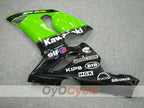 Injection Fairing kit for 05-06 NINJA ZX-6R - Green, Black - Nakano #OYO87901887