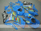 Injection Fairing kit for 07-08 GSX R1000 - Blue, Black - MOTUL, Rizla+ #OYO87902151