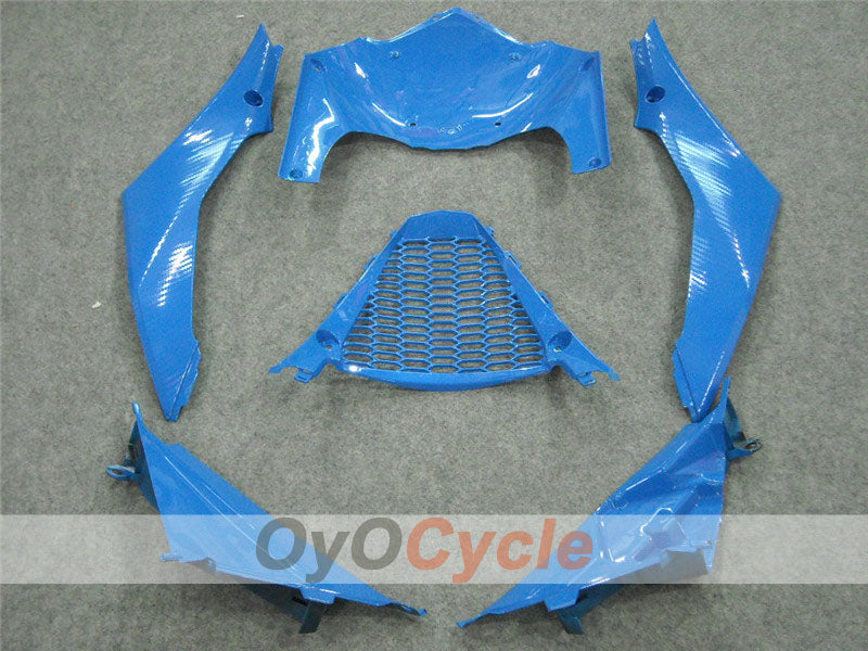 Injection Fairing kit for 07-08 GSX R1000 - Blue, Black - MOTUL, Rizla+ #OYO87902151