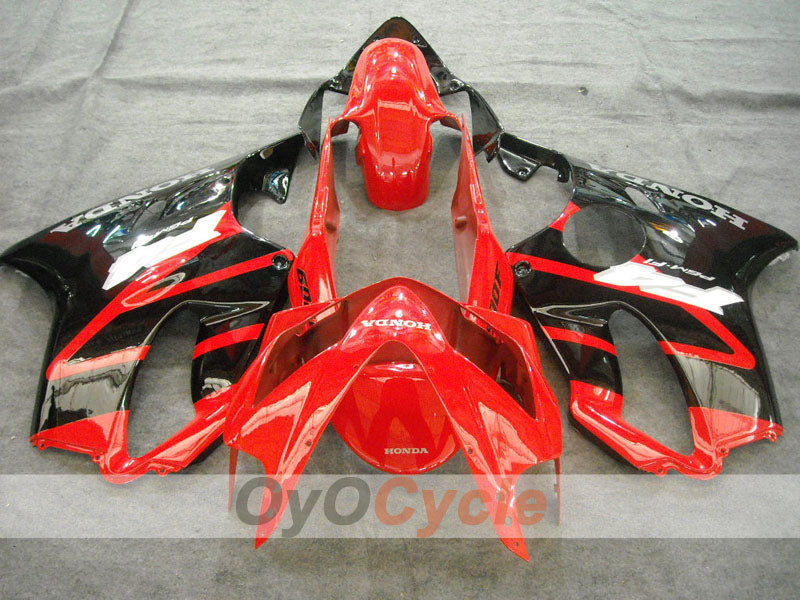 Injection Fairing kit for 04-07 CBR600F4i - Red, Black - Factory Style #OYO87900197 Main image