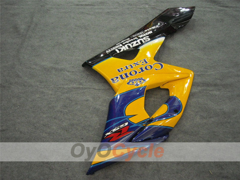 Injection Fairing kit for 05-06 GSX R1000 - Yellow, Blue - Corona #OYO87901942