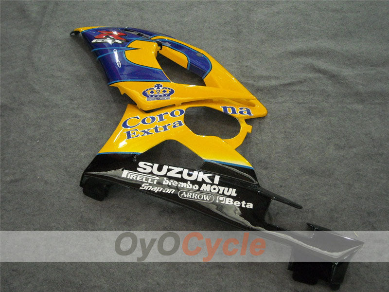 Injection Fairing kit for 05-06 GSX R1000 - Yellow, Blue - Corona #OYO87901942