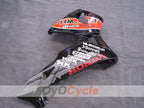 Injection Fairing kit for 05-06 CBR600RR - Orange, Black - Castrol, HM Plant #OYO87900252