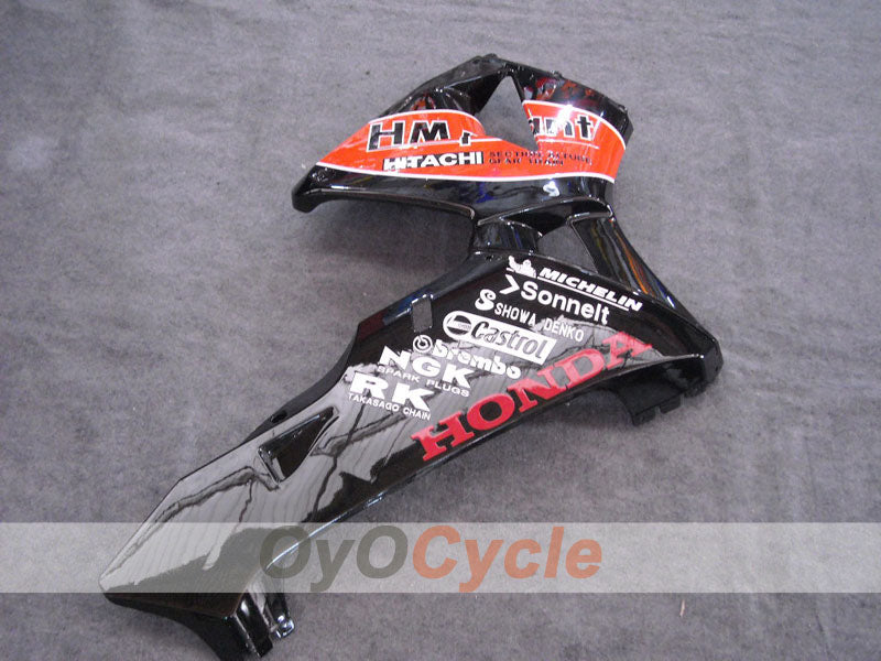 Injection Fairing kit for 05-06 CBR600RR - Orange, Black - Castrol, HM Plant #OYO87900252