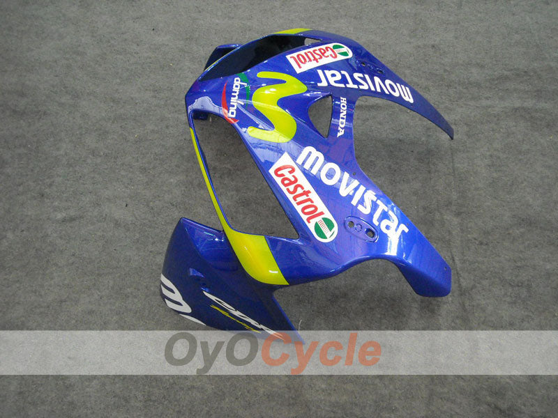 Injection Fairing kit for 05-06 CBR600RR - Blue - Castrol, MICHELIN, Movistar #OYO87900270