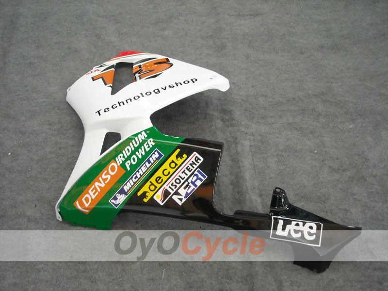 Injection Fairing kit for 03-04 CBR600RR - Red, White - Lee #OYO87902532