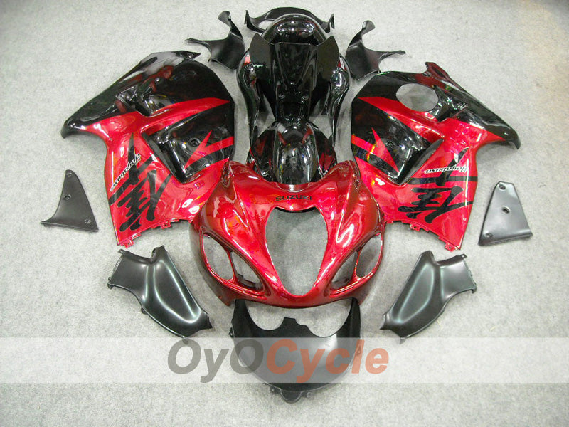 Injection Fairing kit for 99-07 GSXR1300 Hayabusa - Red, Black - Factory Style #OYO87902883
