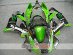 Fairing kit for 00-01 NINJA ZX-9R - Green, Black - Monster #OYO87903030