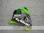 Fairing kit for 00-01 NINJA ZX-9R - Green, Black - Monster #OYO87903030