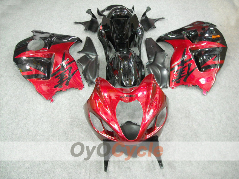 Injection Fairing kit for 99-07 GSXR1300 Hayabusa - Red, Black - Factory Style #OYO87902883