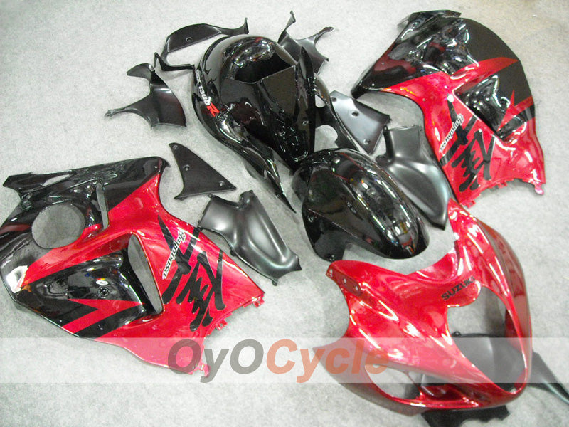 Injection Fairing kit for 99-07 GSXR1300 Hayabusa - Red, Black - Factory Style #OYO87902883