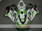 Injection Fairing kit for 06-07 CBR1000RR - Green, White - HANN Spree #OYO87900607