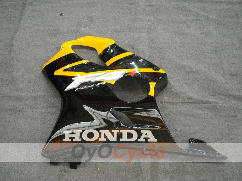 Injection Fairing kit for 01-03 CBR600F4i - Yellow, Black - Factory Style #OYO87900147