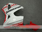 Injection Fairing kit for 03-04 CBR600RR - Red, White - PRAMAC #OYO87902565