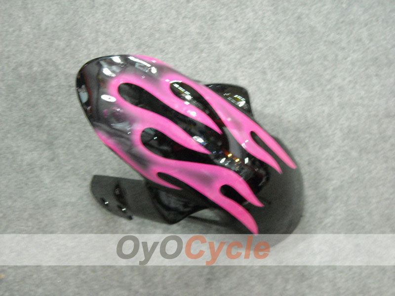 Injection Fairing kit for 06-07 GSX R600 - Black, Pink - Flame #OYO87901493