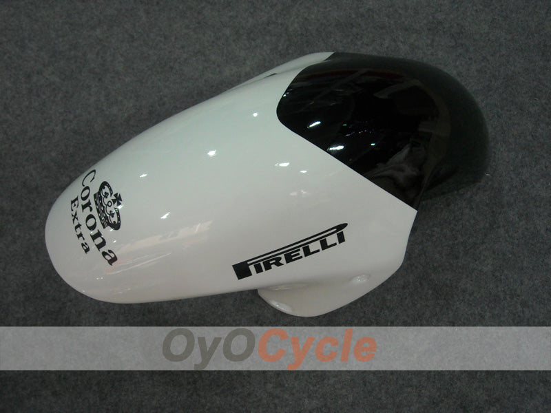 Injection Fairing kit for 99-07 GSXR1300 Hayabusa - White, Black - Corona #OYO87902880