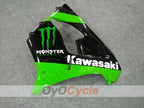 Fairing kit for 98-99 NINJA ZX-9R - Green, Black - Monster #OYO87903016