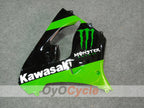 Fairing kit for 98-99 NINJA ZX-9R - Green, Black - Monster #OYO87903016