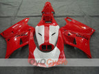 Injection Fairing kit for 02-04 Ducati 998 - Red, White - Factory Style #OYO87902274
