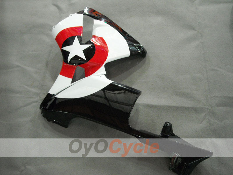 Injection Fairing kit for 05-06 CBR600RR - White, Black - Factory Style #OYO87900285