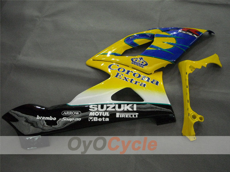 Injection Fairing kit for 05-06 GSX R1000 - Yellow, Blue - Corona #OYO87901939