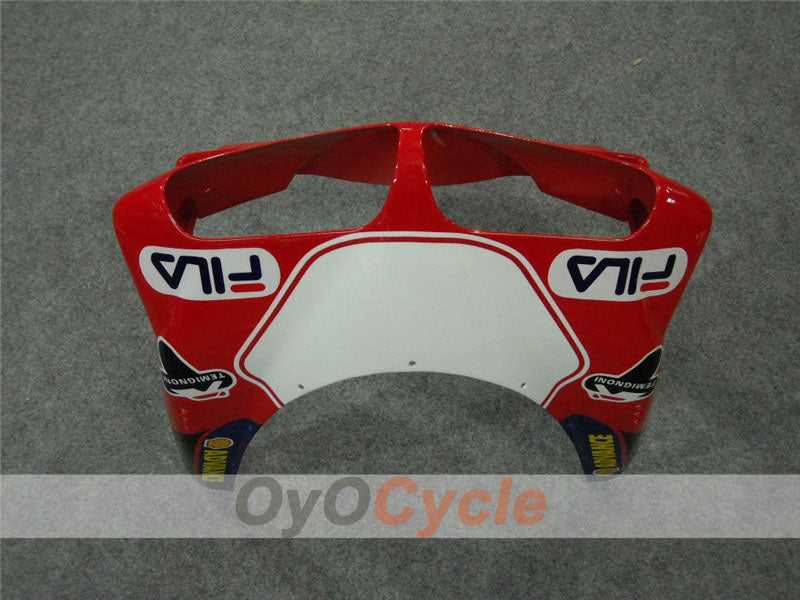Injection Fairing kit for 02-04 Ducati 998 - Red, Blue - FILA #OYO87902286