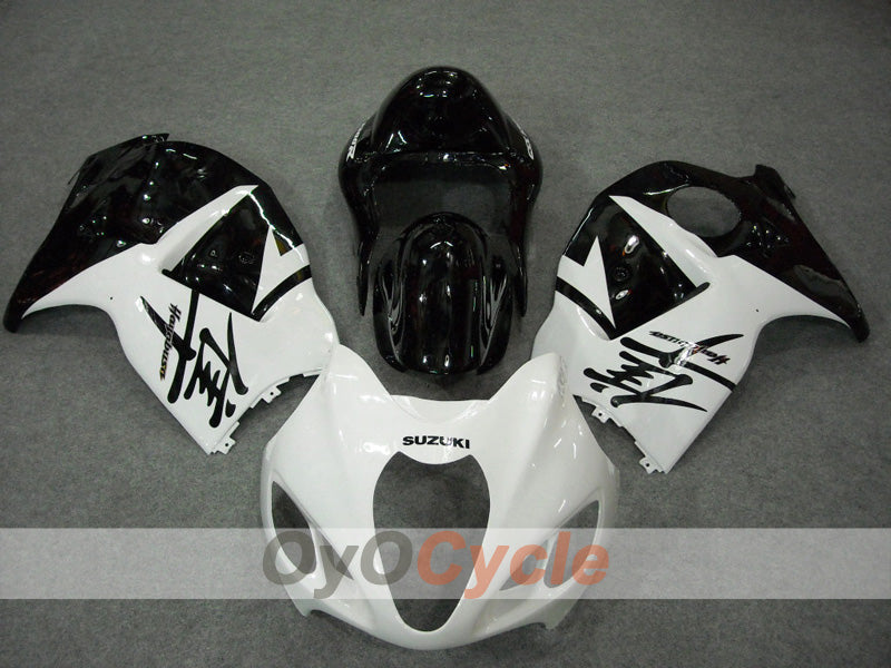 Injection Fairing kit for 99-07 GSXR1300 Hayabusa - White, Black - Factory Style #OYO87902882