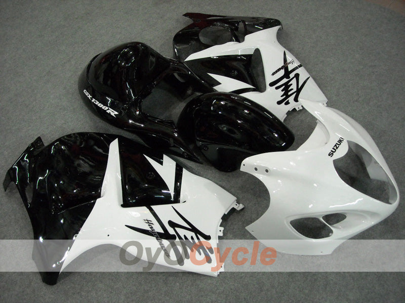 Injection Fairing kit for 99-07 GSXR1300 Hayabusa - White, Black - Factory Style #OYO87902882