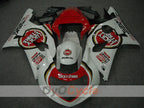 Injection Fairing kit for 00-03 GSX R750 - Red, White - Lucky Strike #OYO87901058
