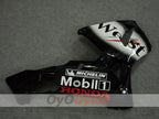 Injection Fairing kit for 03-04 CBR600RR - White, Black - West #OYO87902557