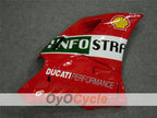 Injection Fairing kit for 02-04 Ducati 998 - Red, White - INFO STRADA #OYO87902295