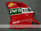 Injection Fairing kit for 02-04 Ducati 998 - Red, White - INFO STRADA #OYO87902295
