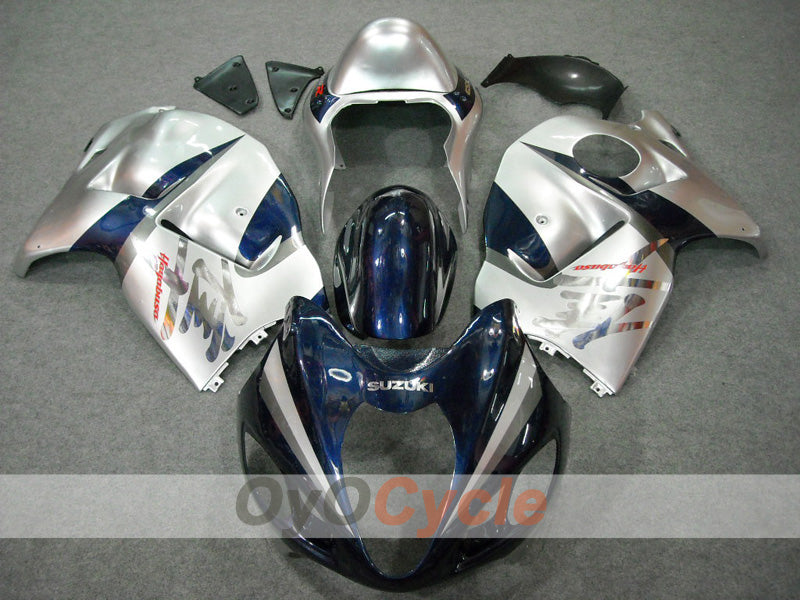 Injection Fairing kit for 99-07 GSXR1300 Hayabusa - Blue, Silver - Factory Style #OYO87902886