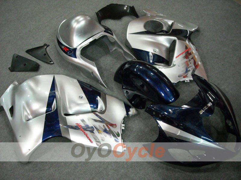 Injection Fairing kit for 99-07 GSXR1300 Hayabusa - Blue, Silver - Factory Style #OYO87902886
