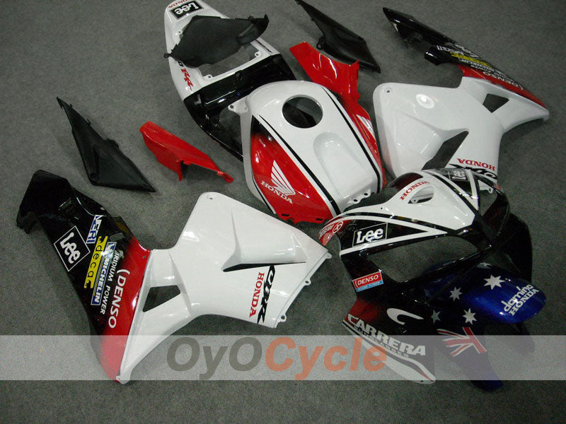 Injection Fairing kit for 05-06 CBR600RR - White, Black - Lee, MICHELIN #OYO87900263 Secondary image