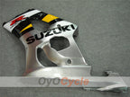 Injection Fairing kit for 03-04 GSX R1000 - Yellow, Silver - Factory Style #OYO87901848