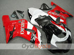 Injection Fairing kit for 01-03 GSX R600 - Red, Black - Factory Style #OYO87901075