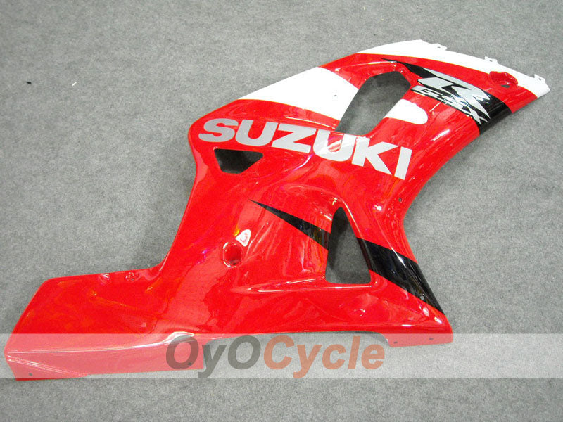 Injection Fairing kit for 01-03 GSX R600 - Red, Black - Factory Style #OYO87901075