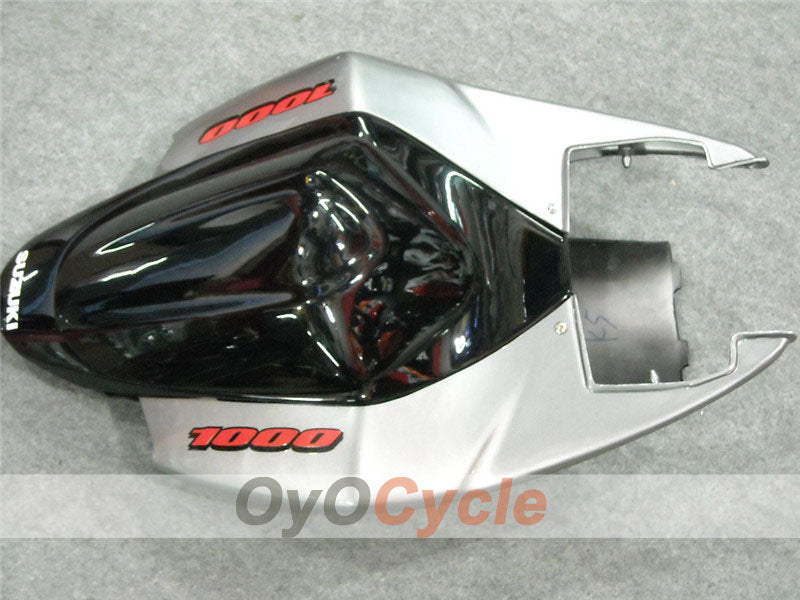 Injection Fairing kit for 05-06 GSX R1000 - Black, Silver - Factory Style #OYO87901994