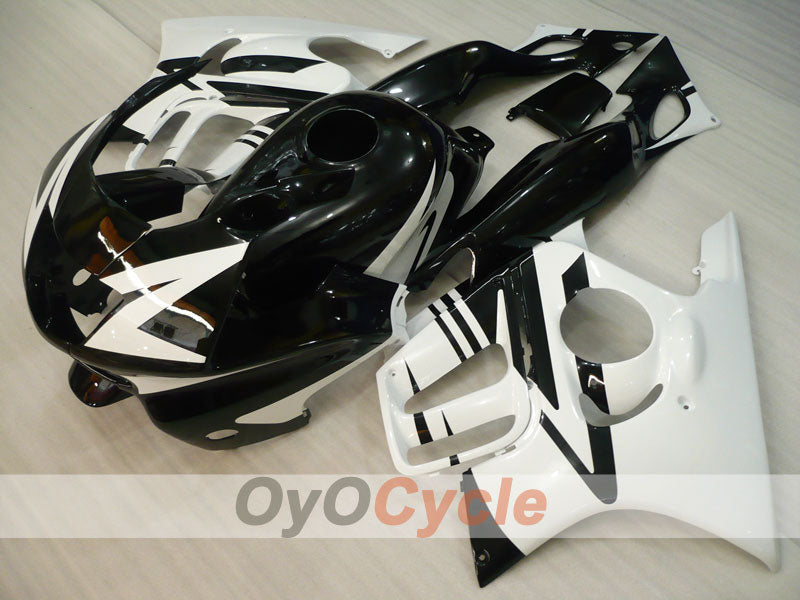 Injection Fairing kit for 95-96 CBR600F3 - White, Black - Factory Style #OYO87900010
