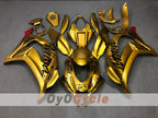 Injection Fairing kit for 16-20 NINJA ZX-10R - Black, Gold - Others #OYO87914612