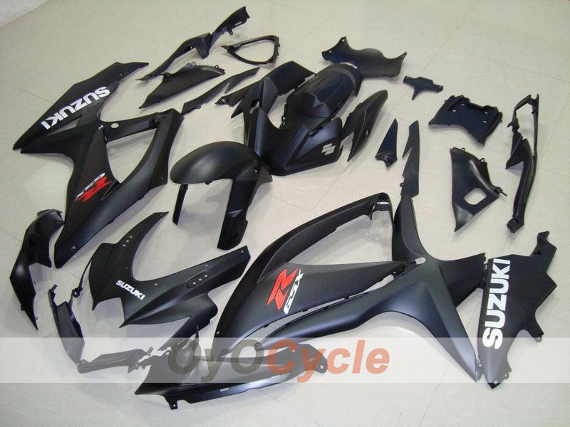 Injection Fairing kit for 08-10 GSX R750 - Black - Factory Style #OYO87901407 Main image