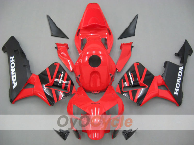 Injection Fairing kit for 03-04 CBR600RR - Red, Black - Factory Style #OYO87902512