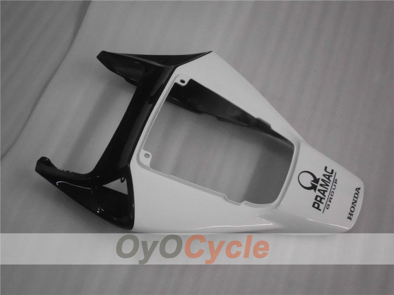 Injection Fairing kit for 06-07 CBR1000RR - White, Black - PRAMAC #OYO87900635