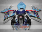 Injection Fairing kit for 06-07 GSX R600 - Blue, Black - DUNLOP #OYO87901466