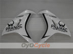 Injection Fairing kit for 06-07 CBR1000RR - White, Black - PRAMAC #OYO87900635