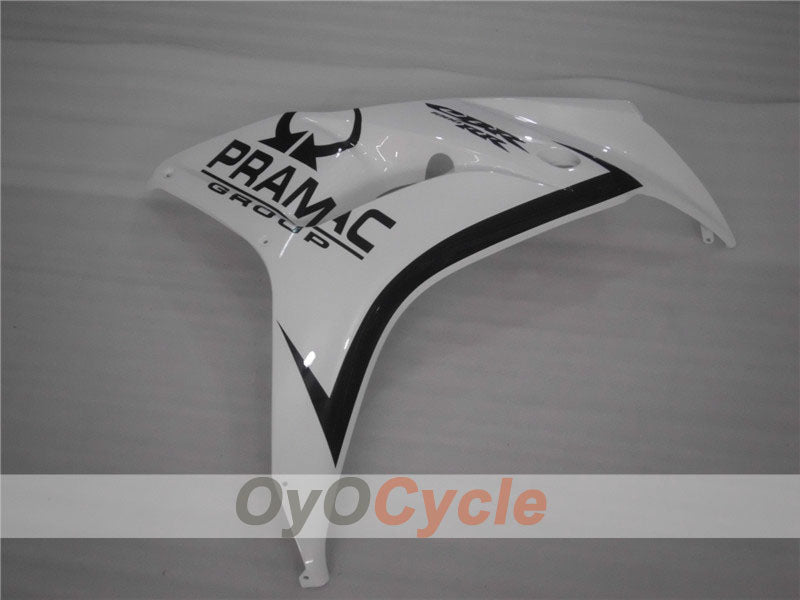 Injection Fairing kit for 06-07 CBR1000RR - White, Black - PRAMAC #OYO87900635